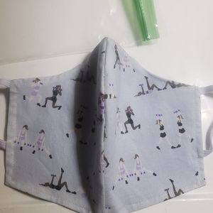 Work out Theme Handmade Face Mask